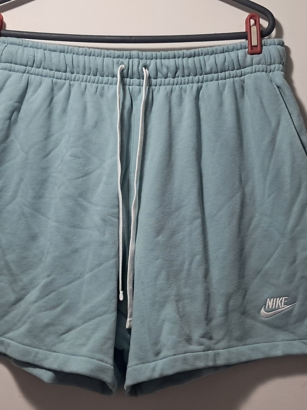 Nike Men’s Pale Teal Athletic Fleece Shorts